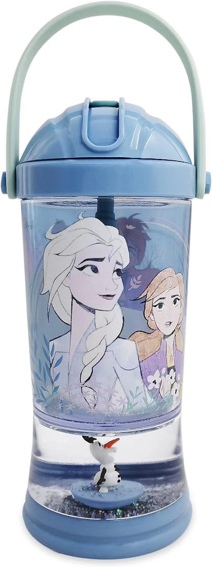 Disney Frozen snowglobe Tumbler with straw